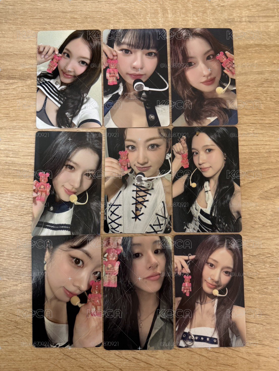 2026 TWICE X BE@RBRICK 暴力熊小卡