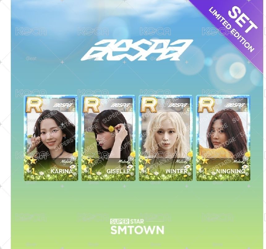 Super star 線下活動 Aespa