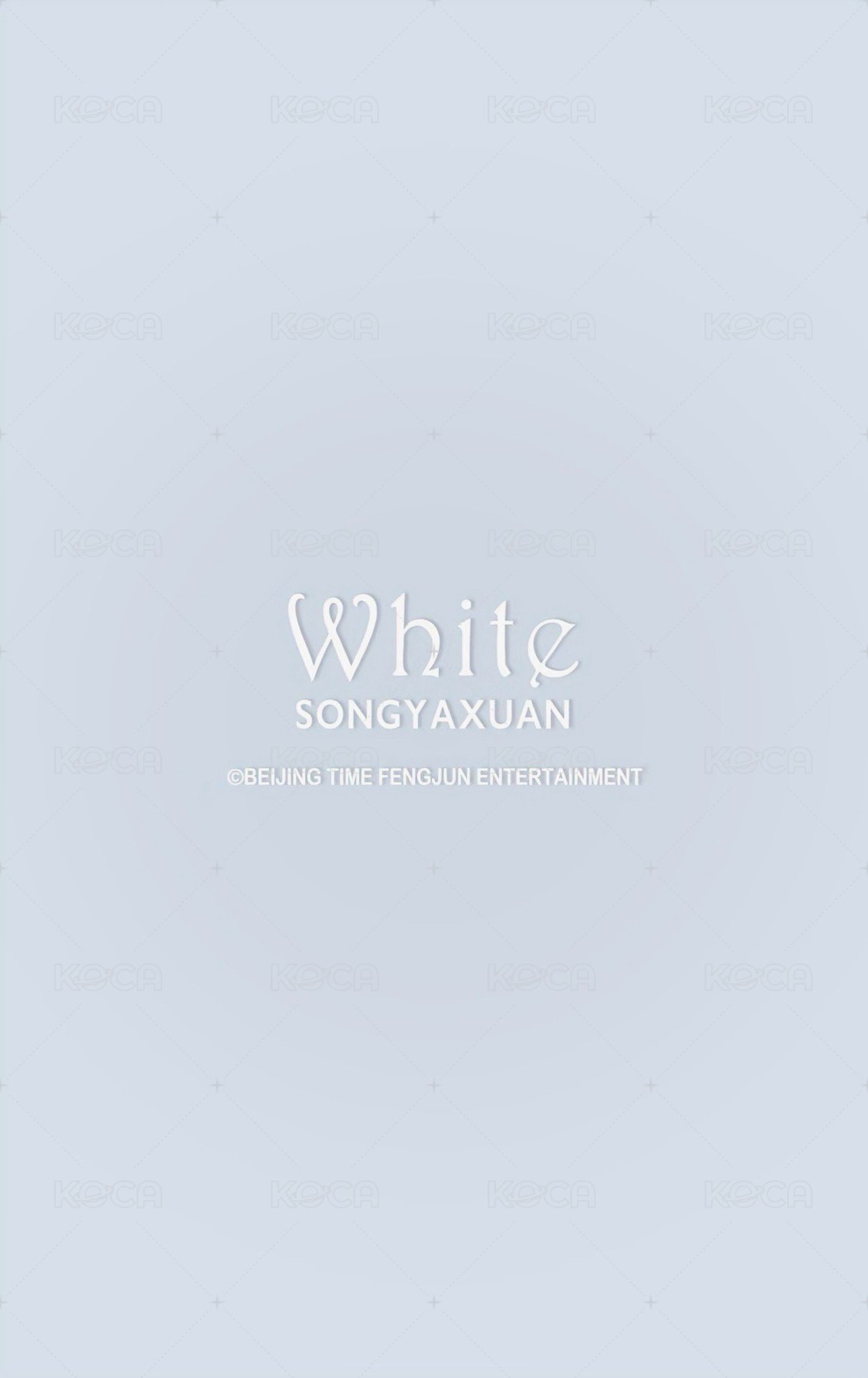 WHITE 周邊卡 抱枕卡 背面