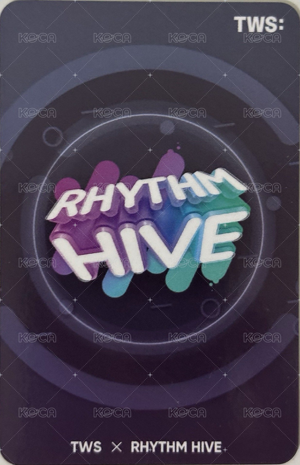 26 首爾場 Rhythm Hive 任務卡  背面
