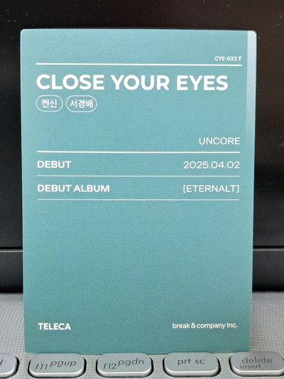 2025 K-POP ROOKIE TELECA 隨機卡 
