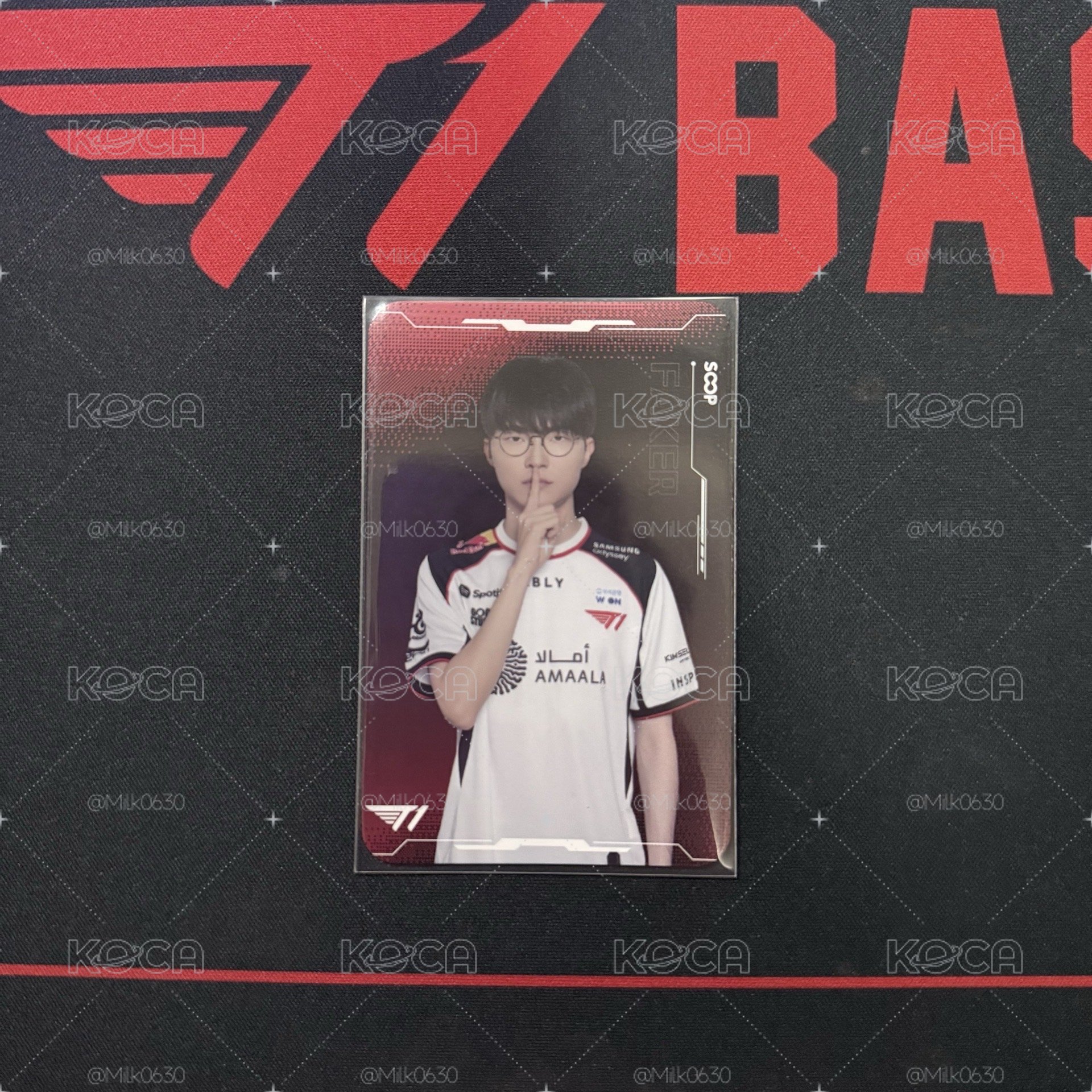 2026年 T1 Faker 直播卡