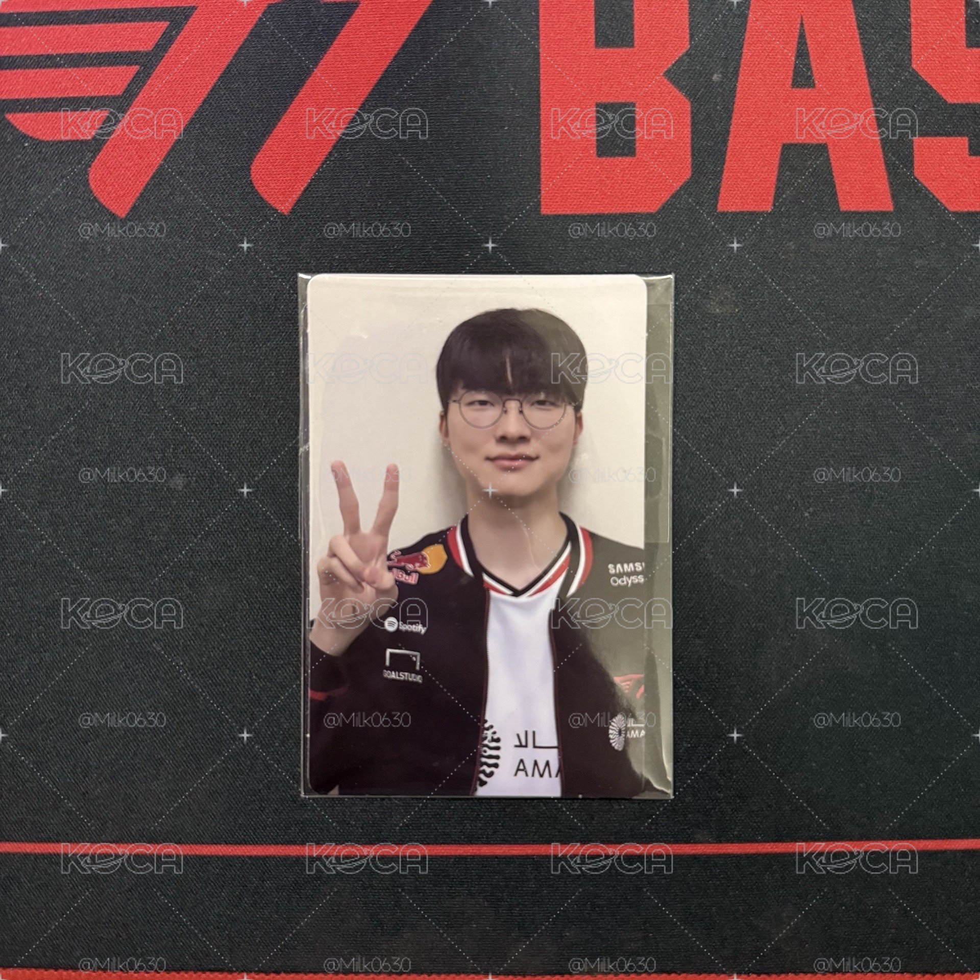Faker T1 cafe小卡