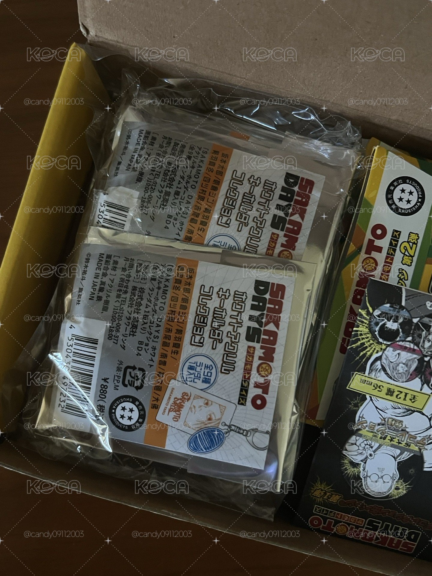 jcs受注 白底原畫吊飾 未拆