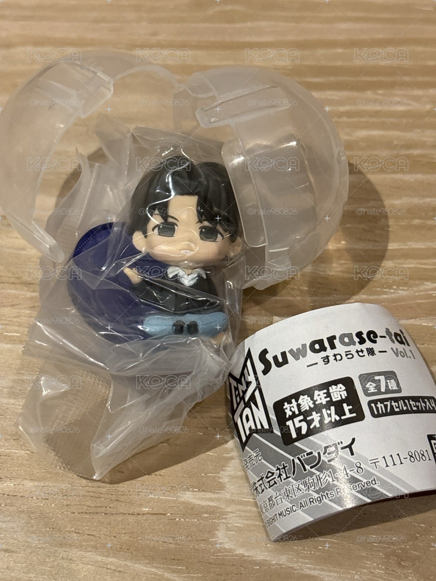 BTS Tiny Tan Suwarase-tai 扭蛋٩(˃̶͈̀௰˂̶͈́)و