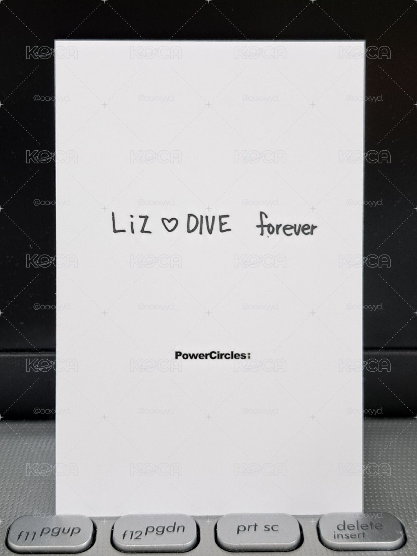 LIZ 雜誌卡 Liz♡DIVE forever