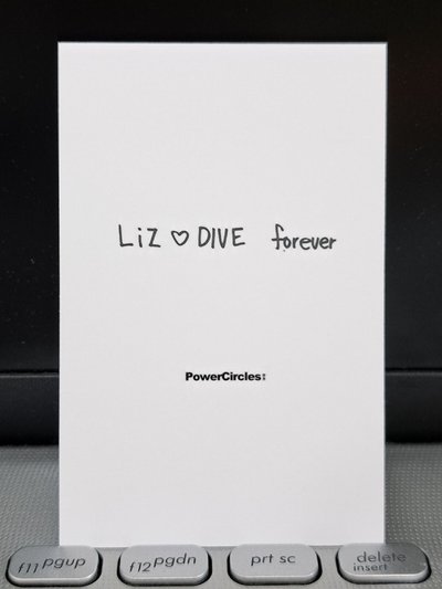 LIZ 雜誌卡 Liz♡DIVE forever