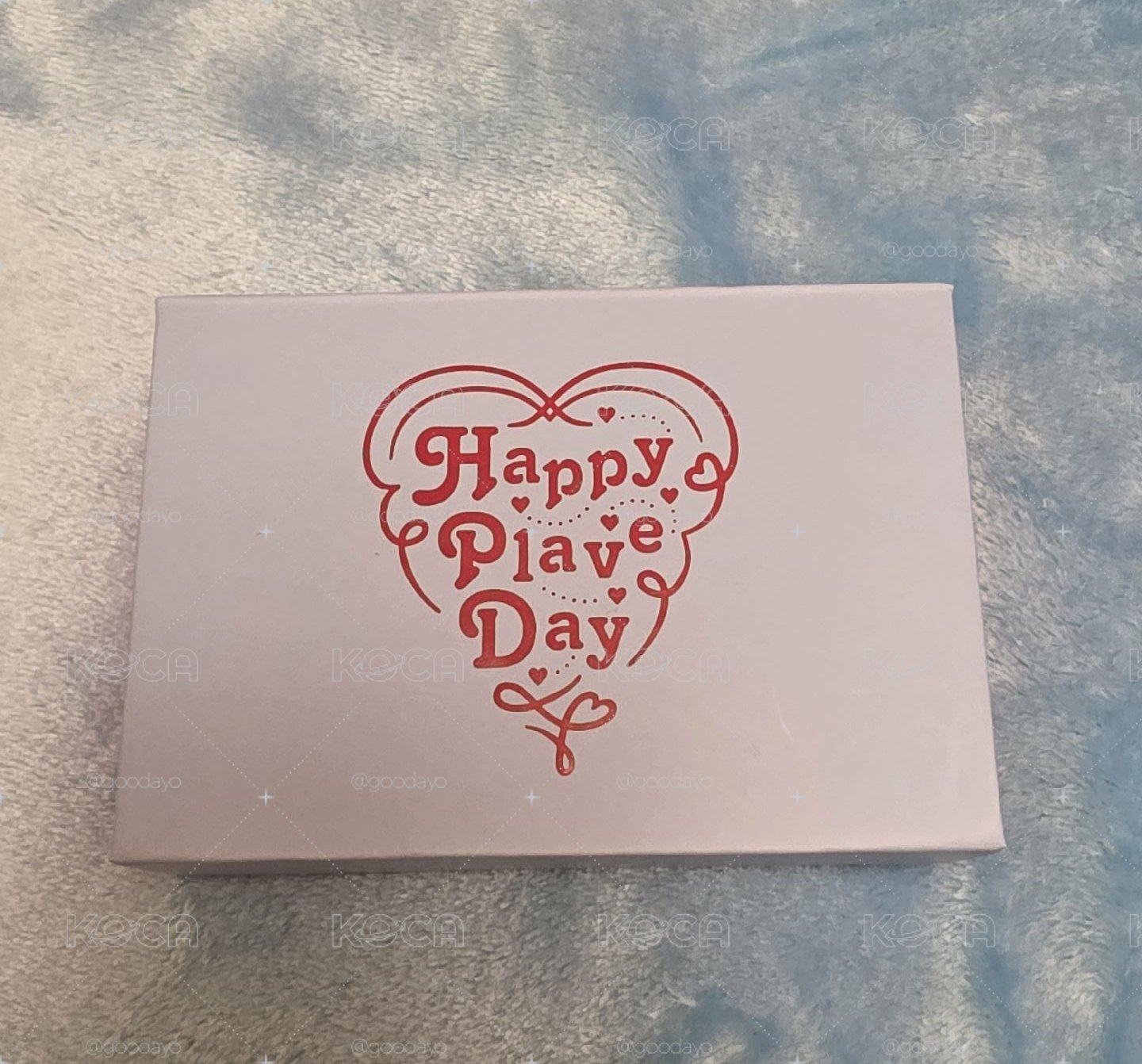 plave 二周年logo金屬徽章組