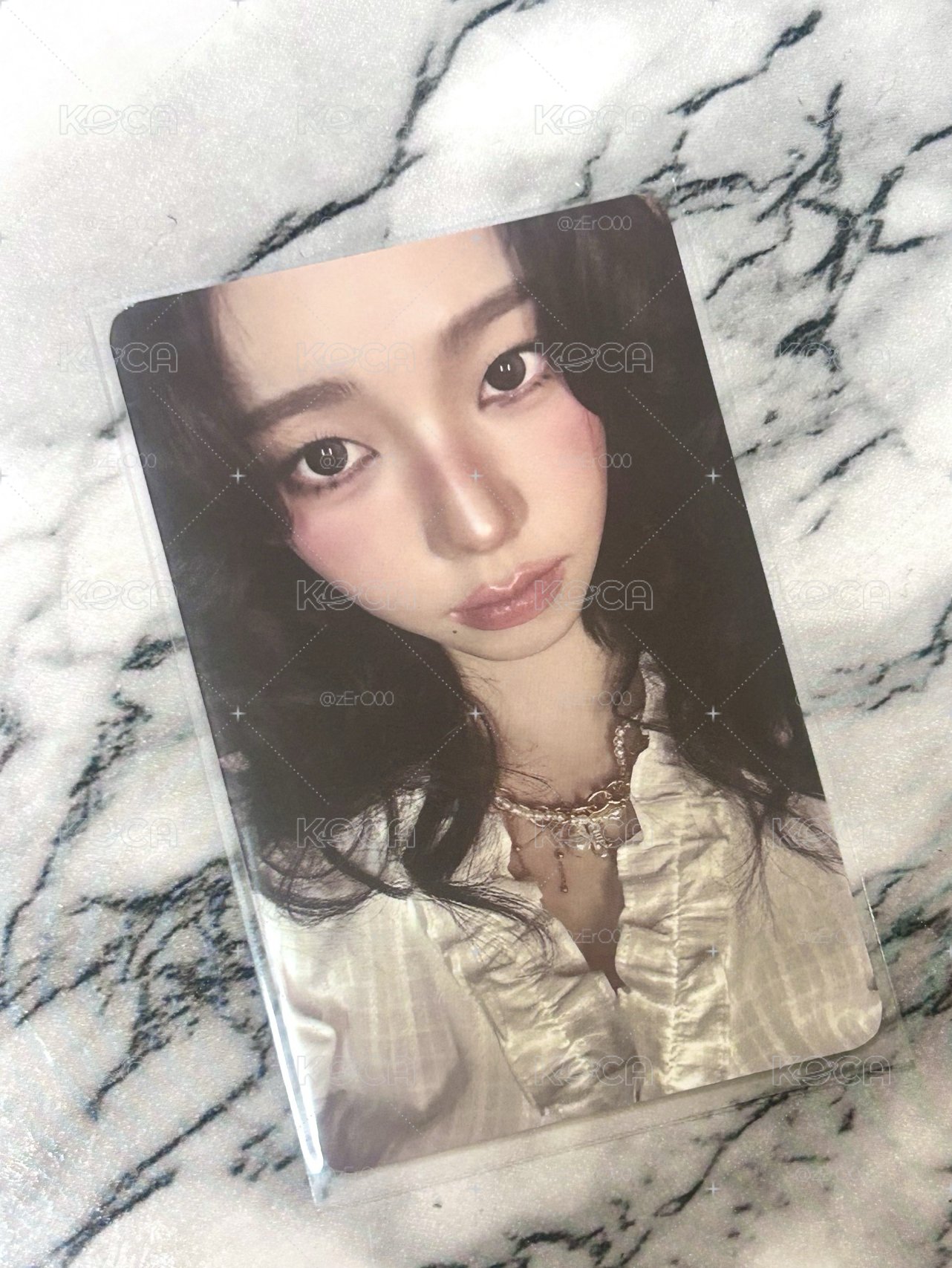 【現貨可速出】aespa Karina—靠這麼近真的不會心動嗎🤍年曆後續照片組小卡