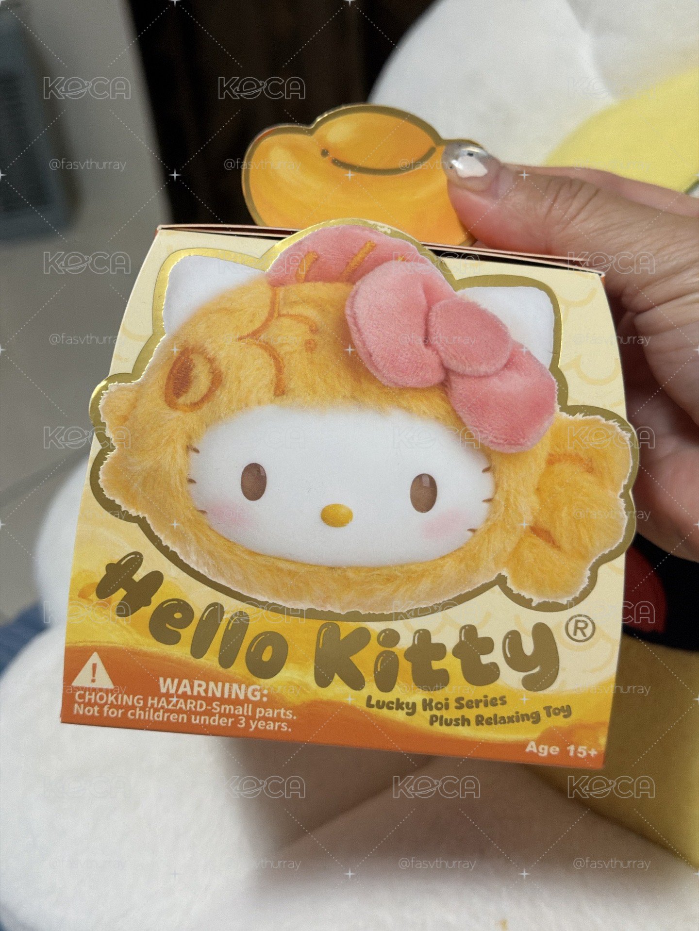 kitty 錦鯉吊飾娃