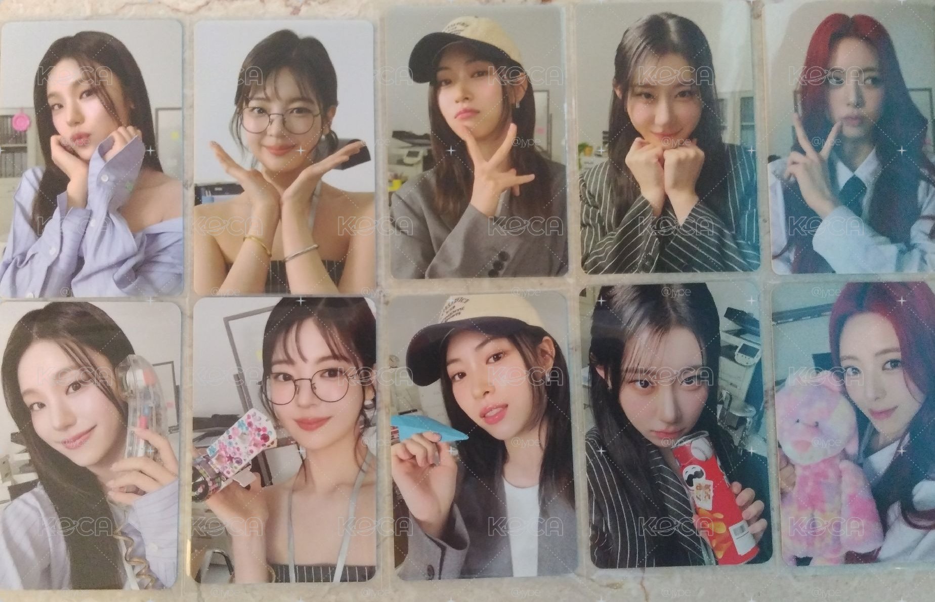 ITZY 年曆卡
