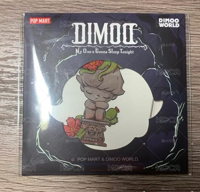 POPMART DIMOO 今晚不准睡 水洗貼紙組