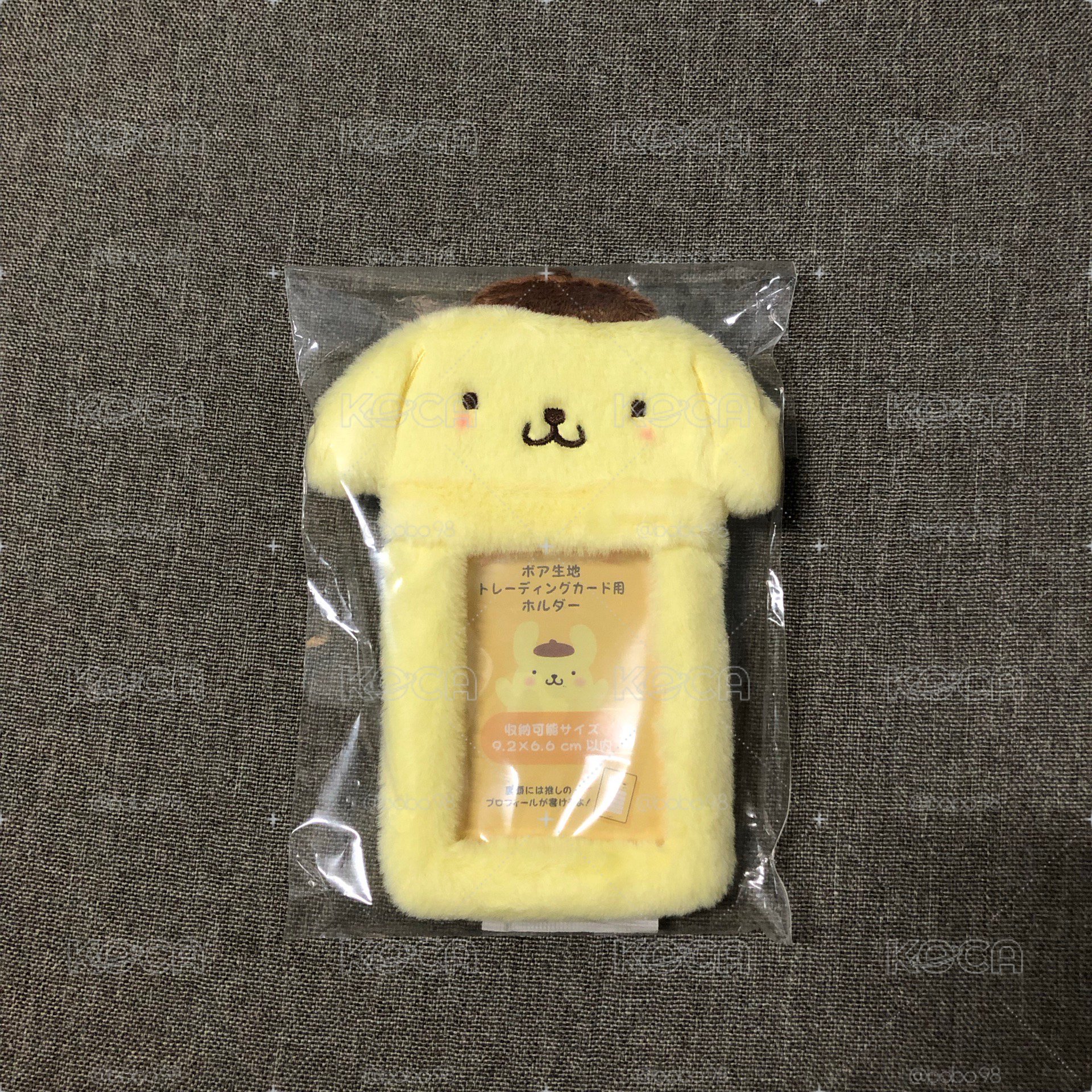 三麗鷗 絨毛卡套 布丁狗