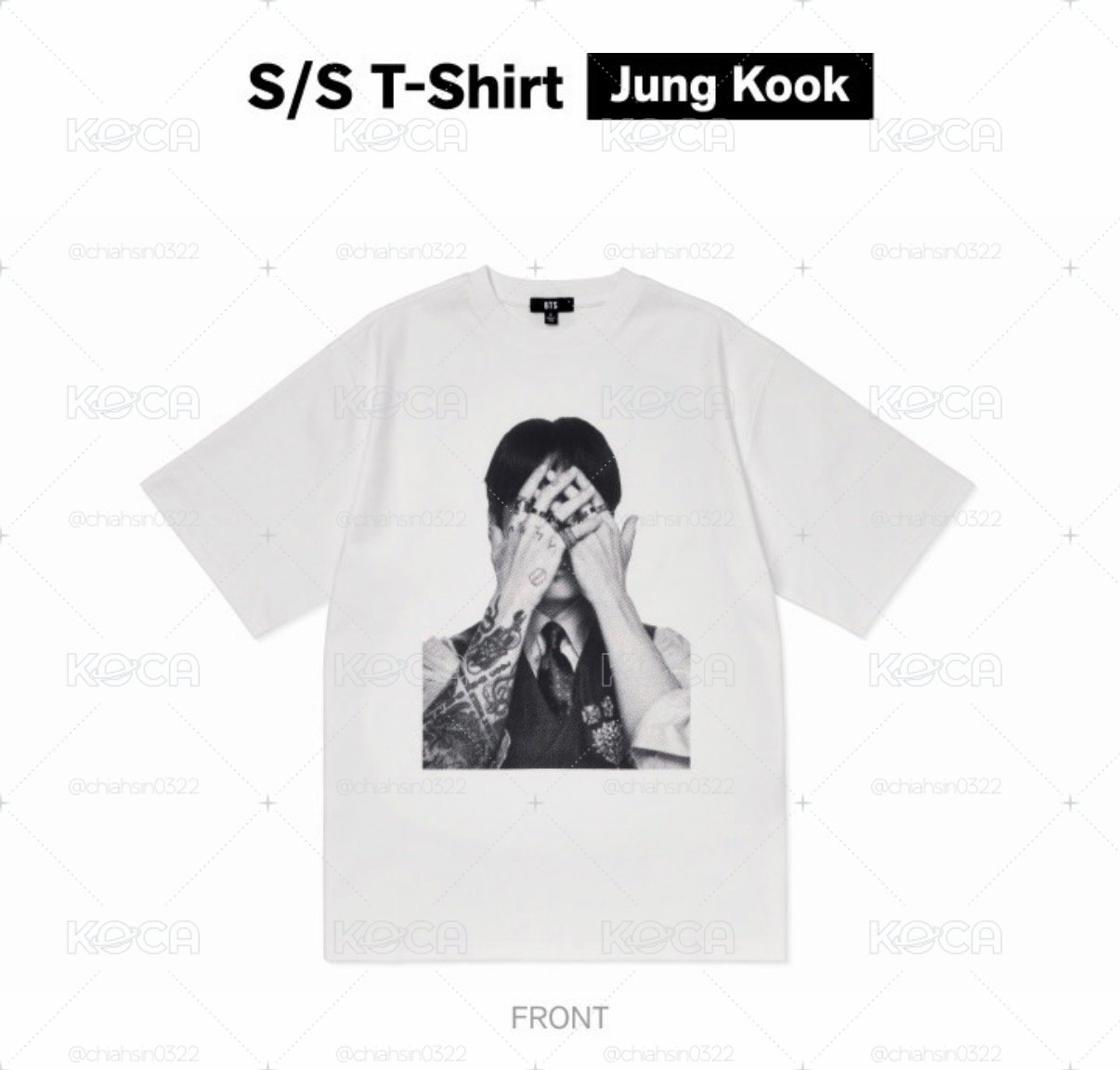 現貨 JUNGKOOK人臉T XL