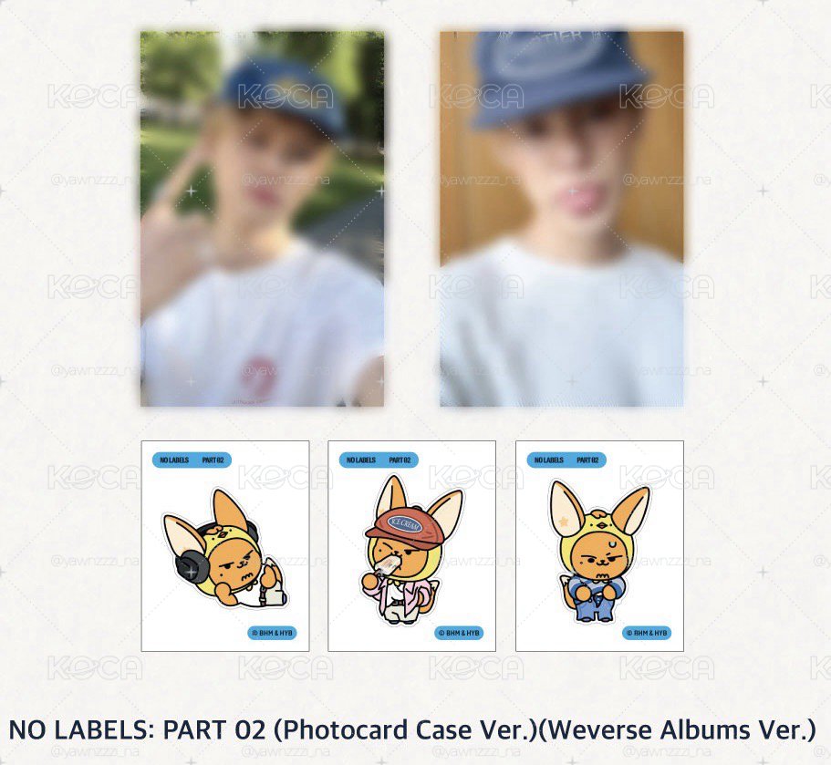 YEONJUN ‘NO LABELS: PART 02’快閃店幸運卡（含專）