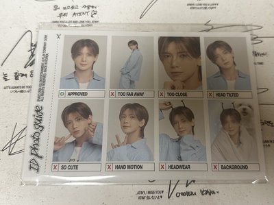 ATEEZ 2025年紅版年曆卡