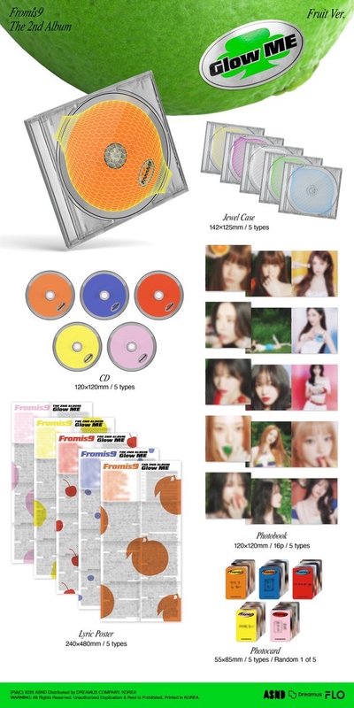 預售 fromis_9 <Glow Me>