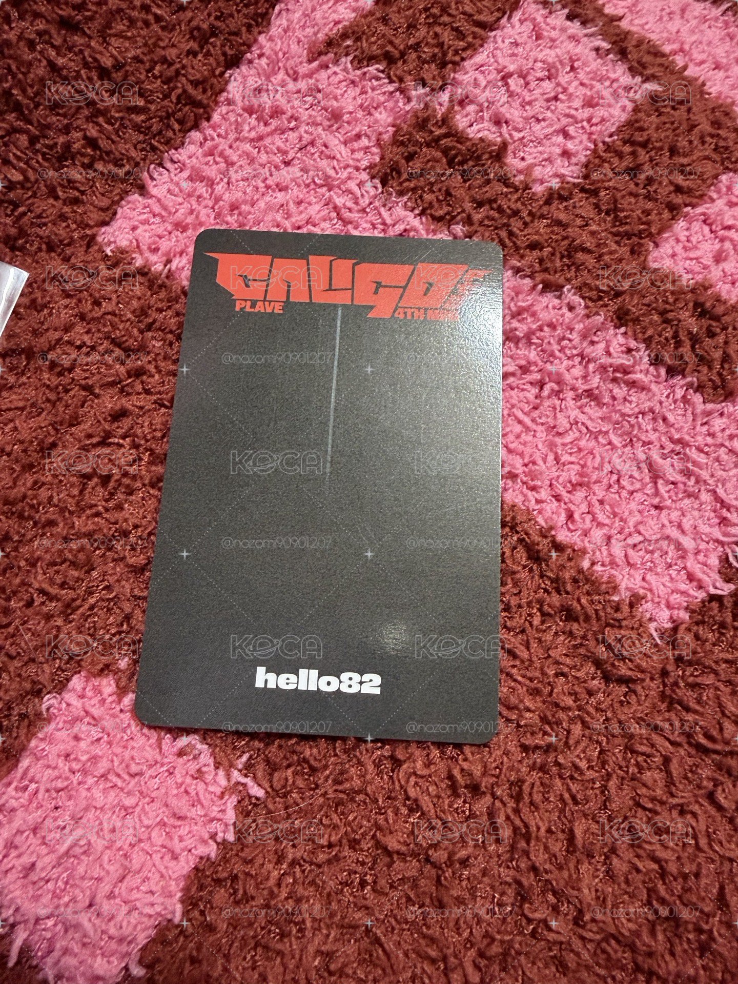 hello82 特典卡 bite ver. 斑比