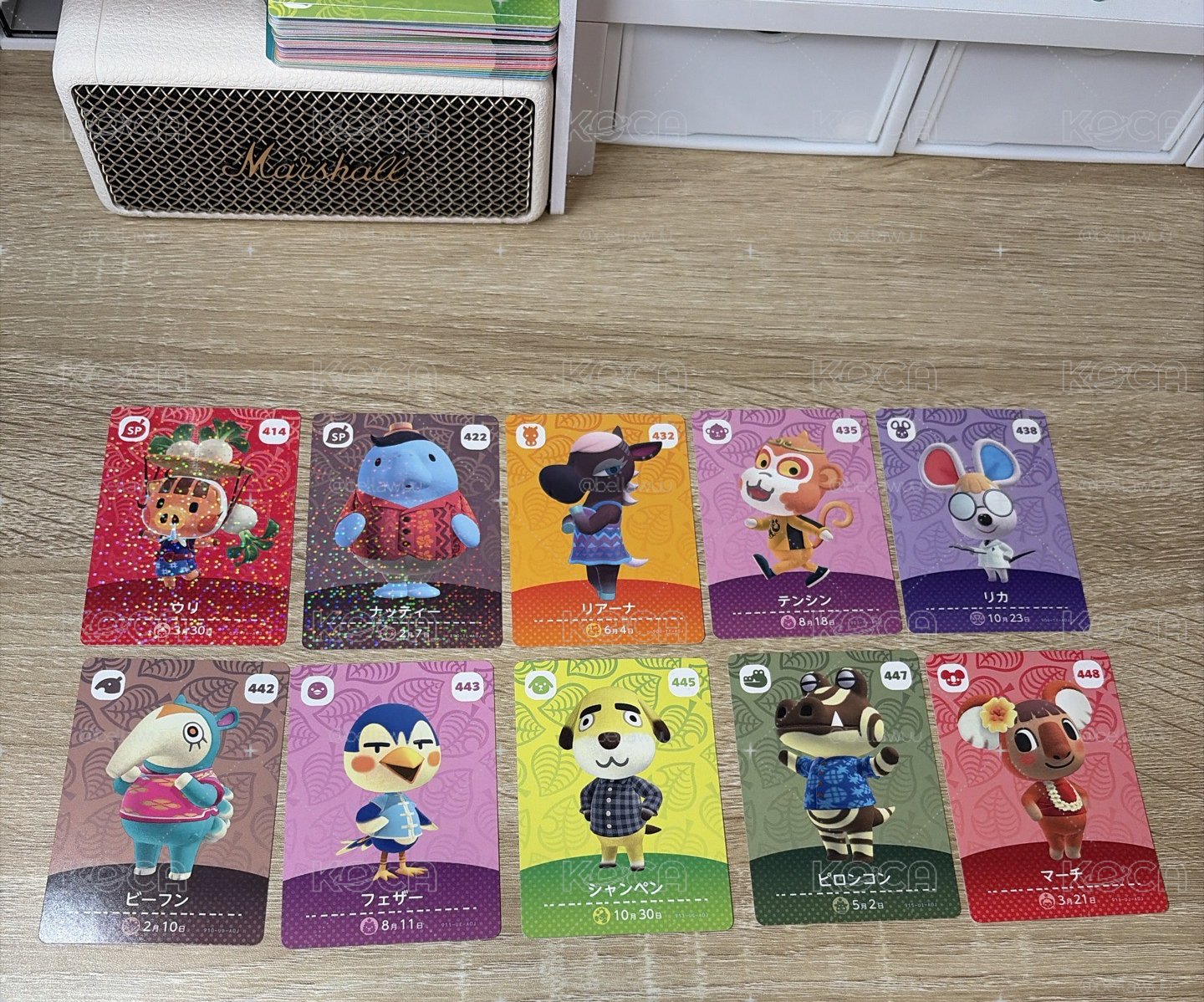 動物森友會 amiibo卡 410-450