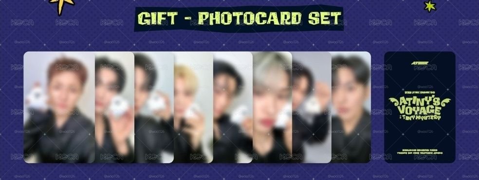 ATEEZ FM ZONE卡 套出