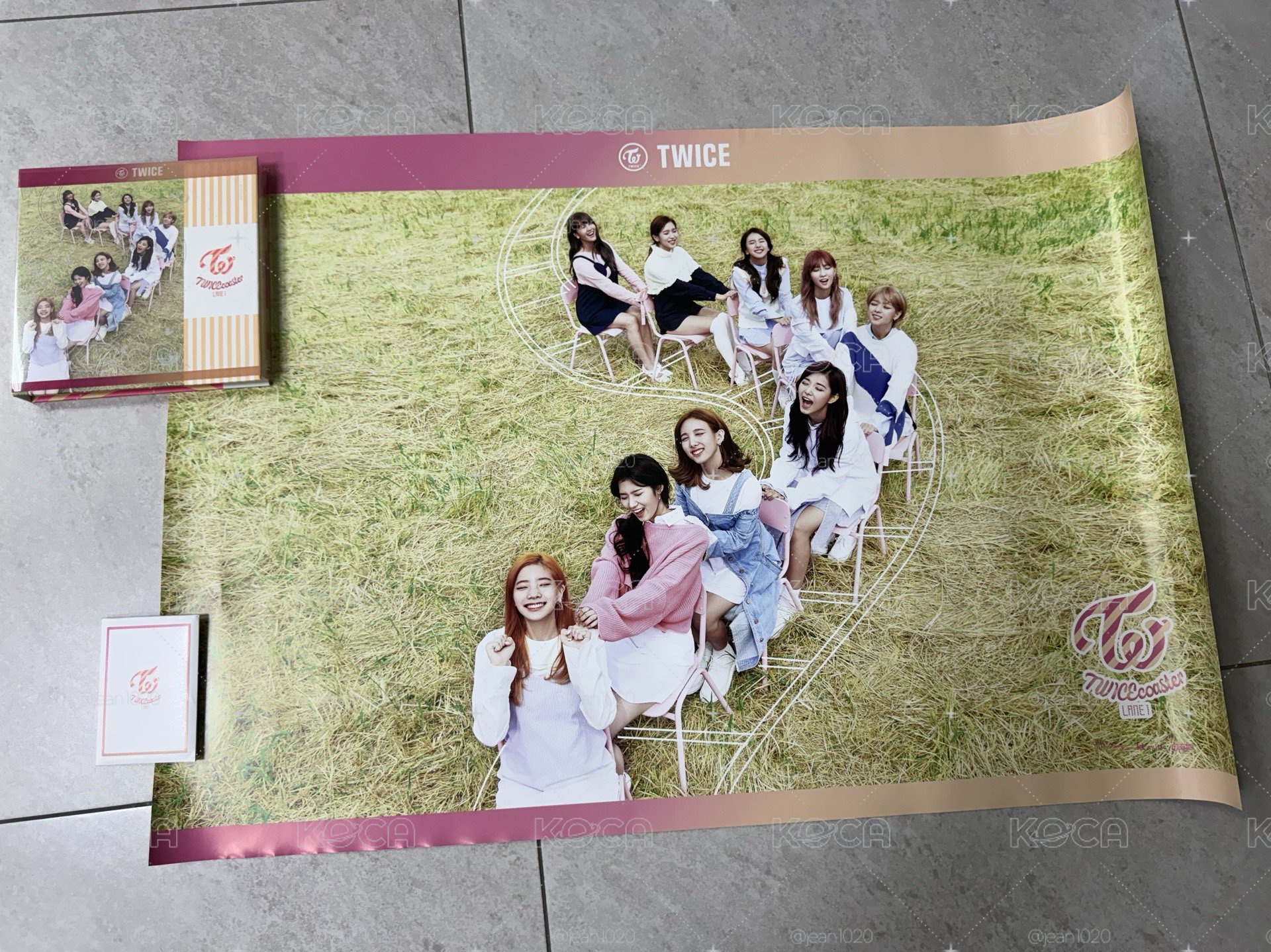 TWICE 迷三 TWICEcoaster: LANE 1 空專+預售禮+海報