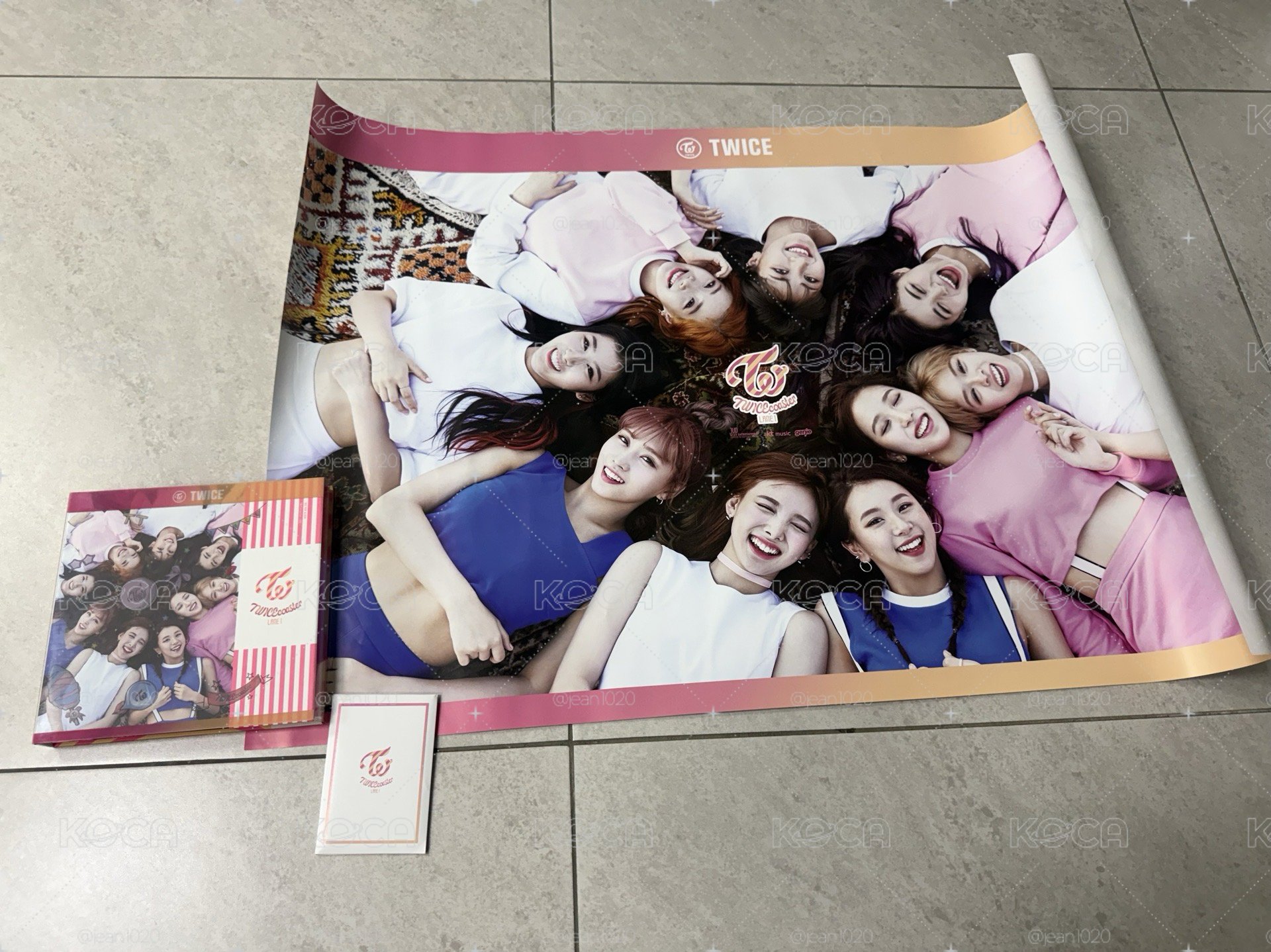 TWICE 迷三 TWICEcoaster: LANE 1 空專+預售禮+海報