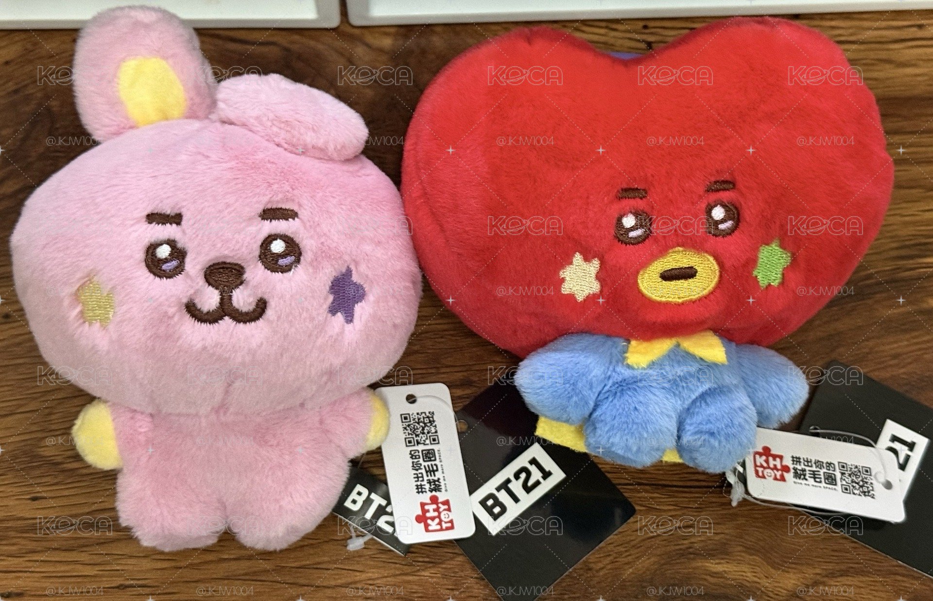 BT21/KHTOY流星款站姿 COOKY、TATA