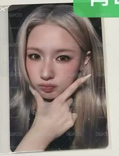 i-dle Miyeon快閃飲料卡