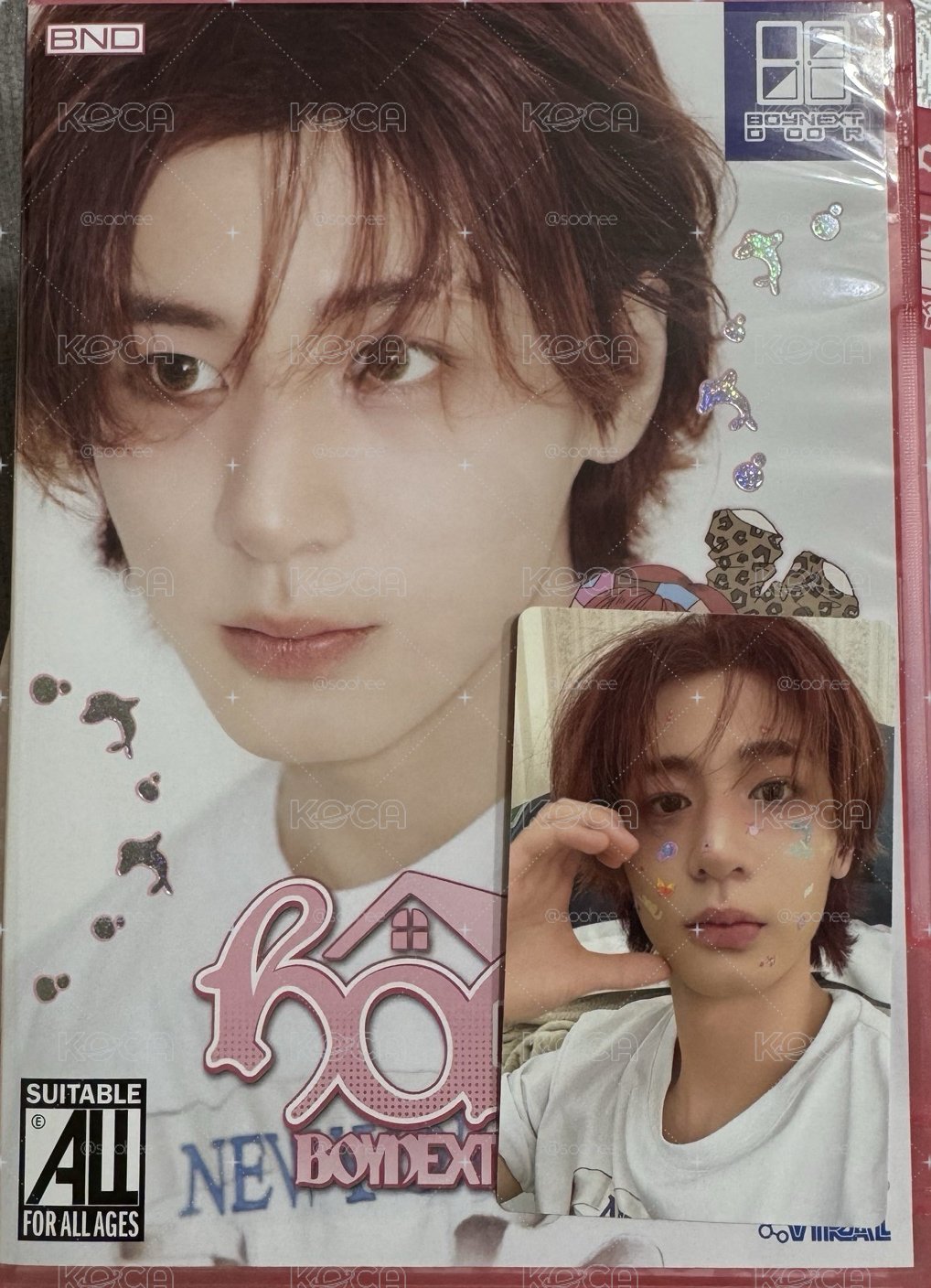 BOYNEXTDOOR HOME 專輯 單封 SWEET HOME ver. 