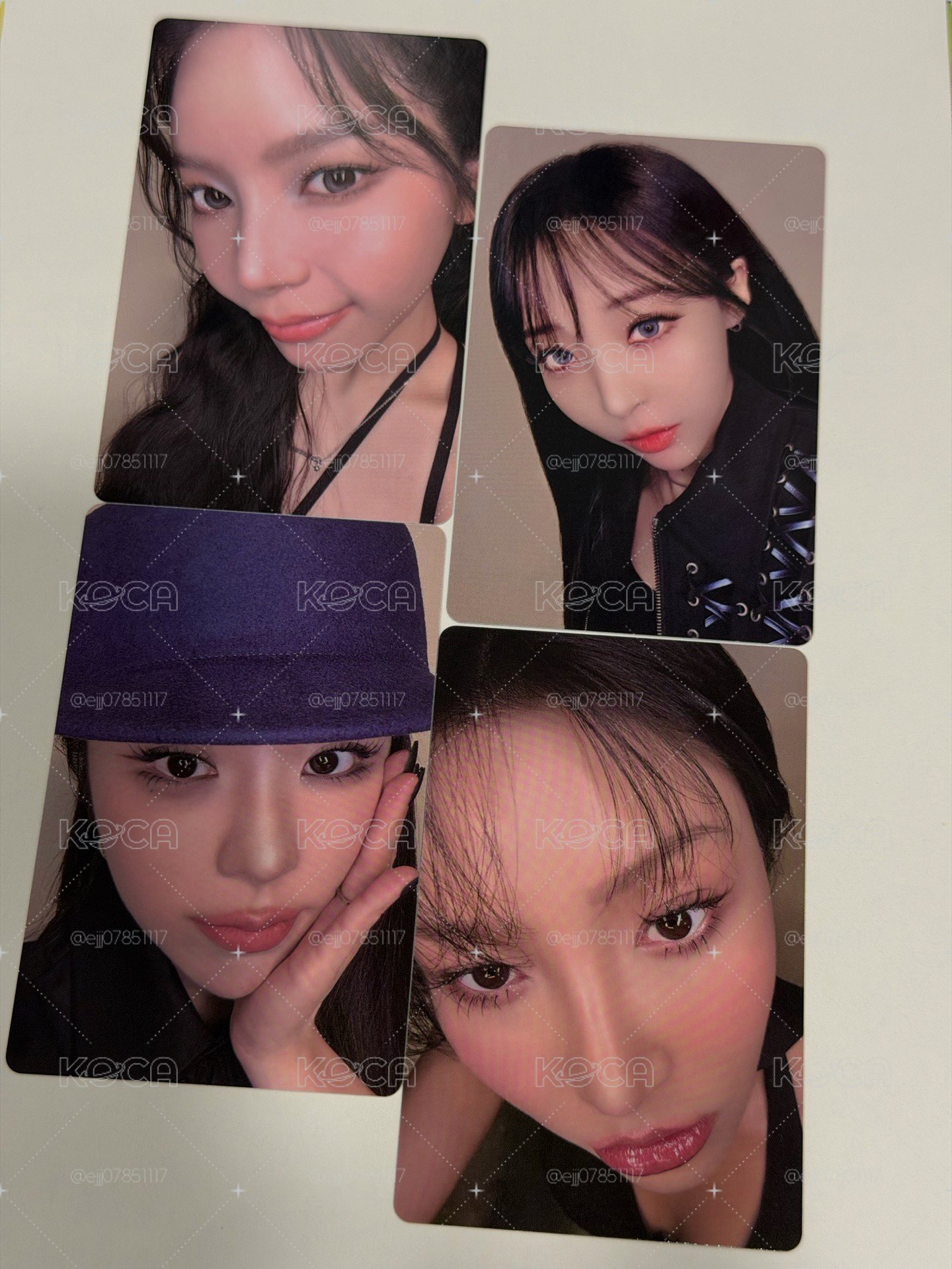 MAMAMOO 快閃店 棒球衣小卡 一套