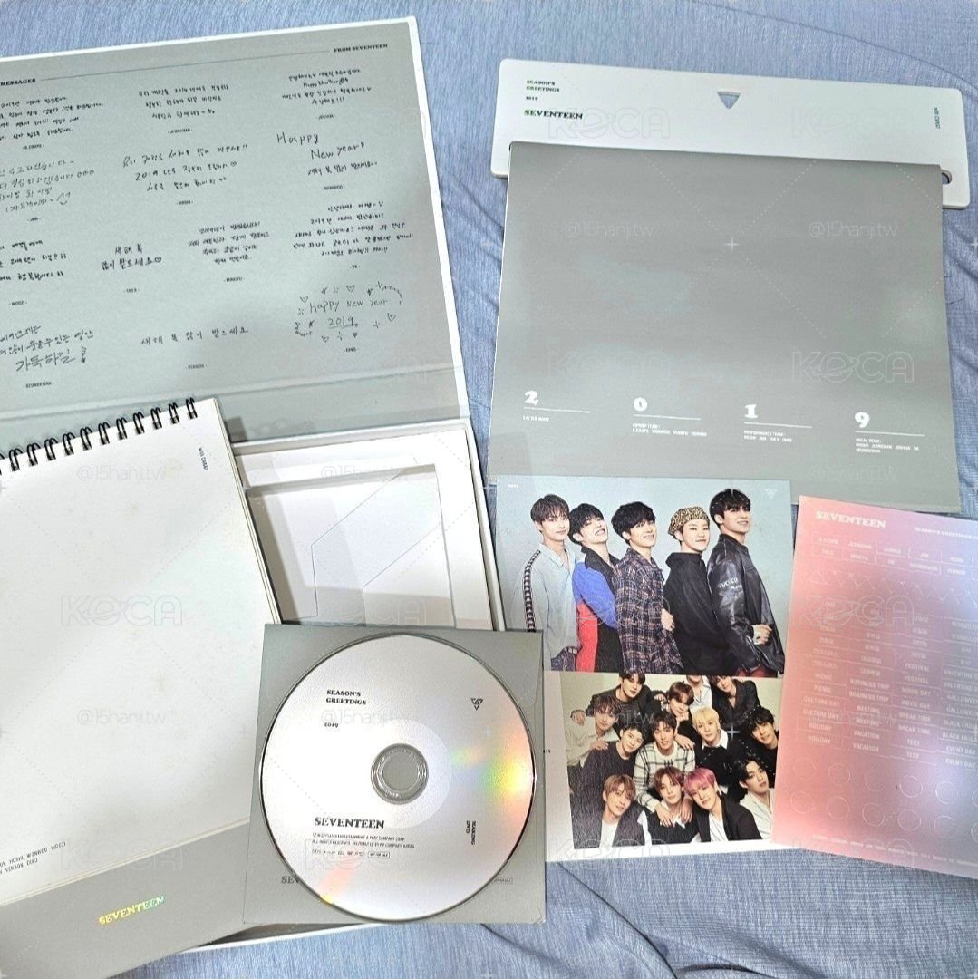 SEVENTEEN 2019 年曆
