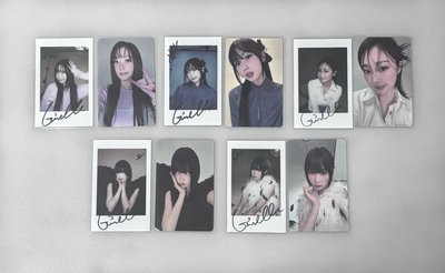 Giselle伊周雜誌卡