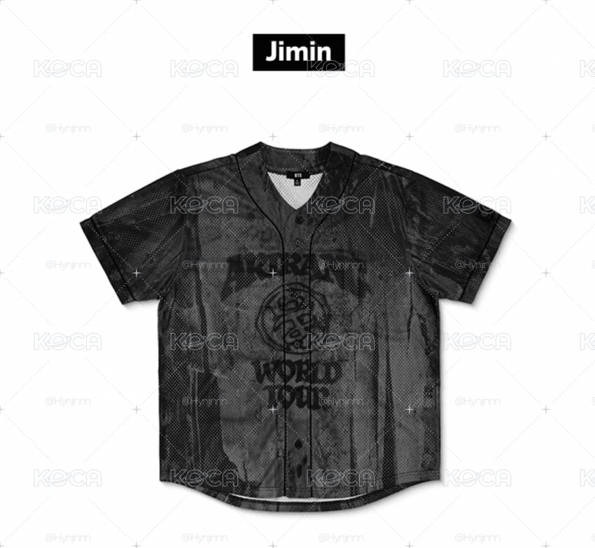BTS Arirang S/S JERSEY_JIMIN 韓版 球衣 M號