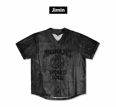 BTS Arirang S/S JERSEY_JIMIN 韓版 球衣 M號