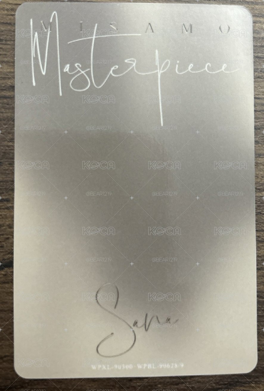 SANA💜Masterpiece JYP JAPAN 演唱會 DVD / CD 卡 