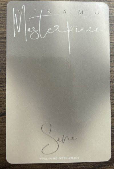 SANA💜Masterpiece JYP JAPAN 演唱會 DVD / CD 卡 