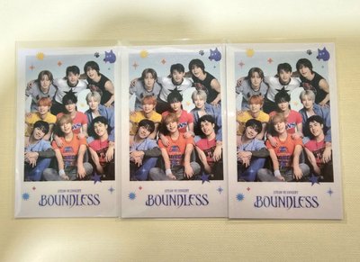 &team boundless vr特典鈕釦卡 fuma、maki明信片+鈕釦卡、第二週特典全員小卡