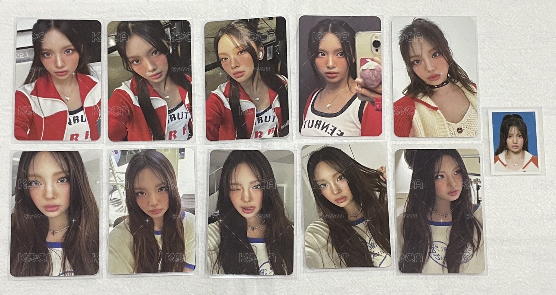 NewJeans 2024SG 年曆小卡組 Hyein