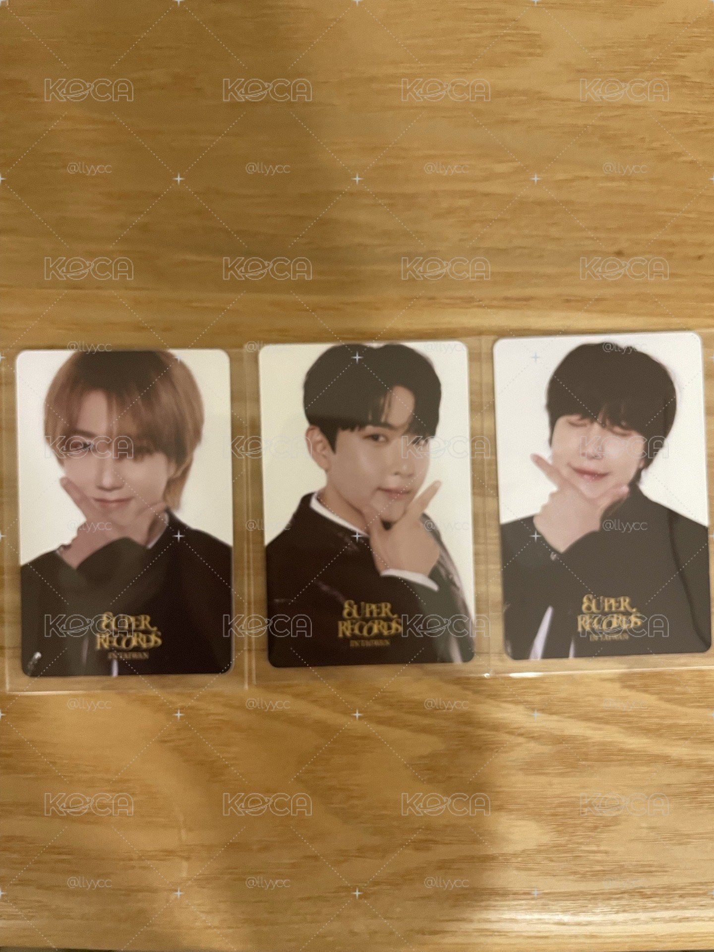 藝聲、厲旭、圭賢（super junior-K.R.Y.)20週年 台灣展覽入場卡