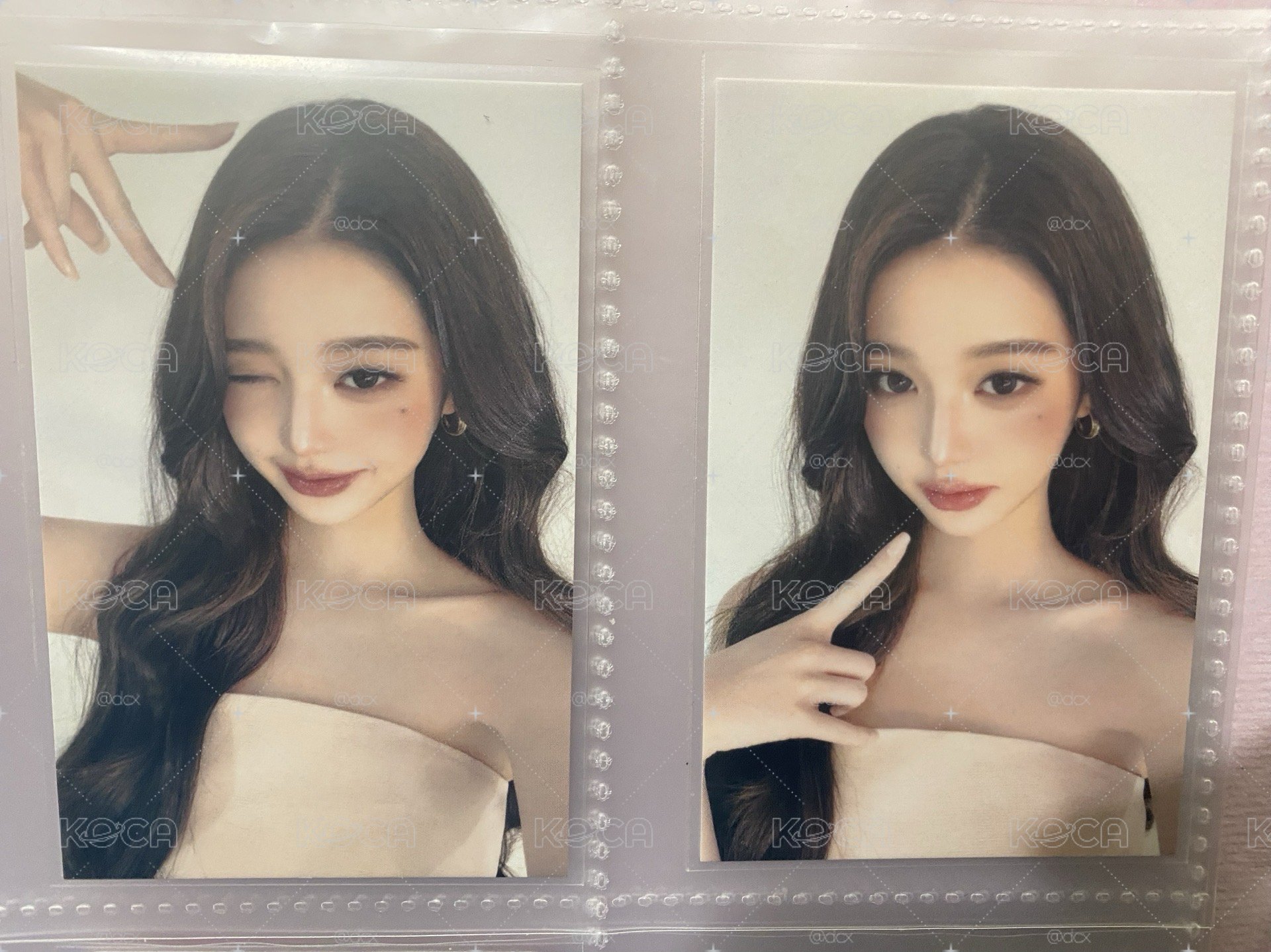 IVE 張員瑛 Wonyoung 卡詩代言卡兩張一起出