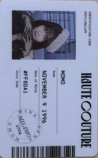 迷二 個人盤 專輯卡 ID Card