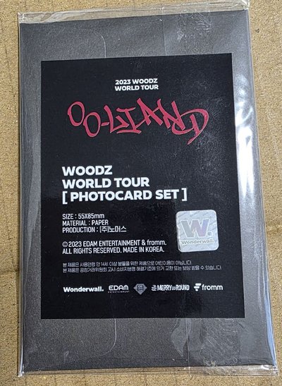 2023 World Tour [OO-LI] AND 美巡 入場卡 / 場限卡 