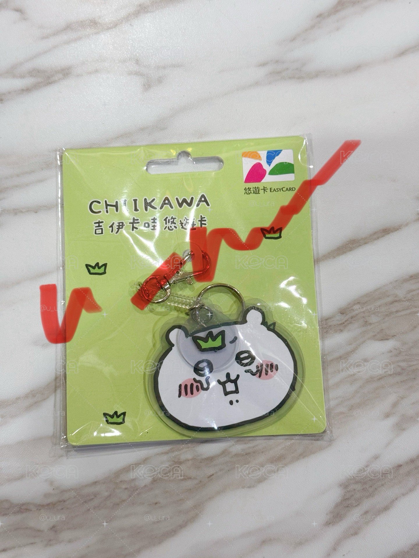 吉伊卡哇 造型悠遊卡 哭哭