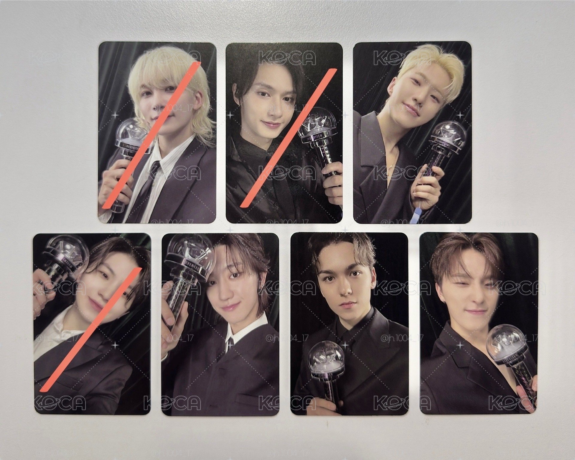 SEVENTEEN 克拉粽 高陽卡背 RIGHT HERE Zone Hoshi The8 Vernon Dino