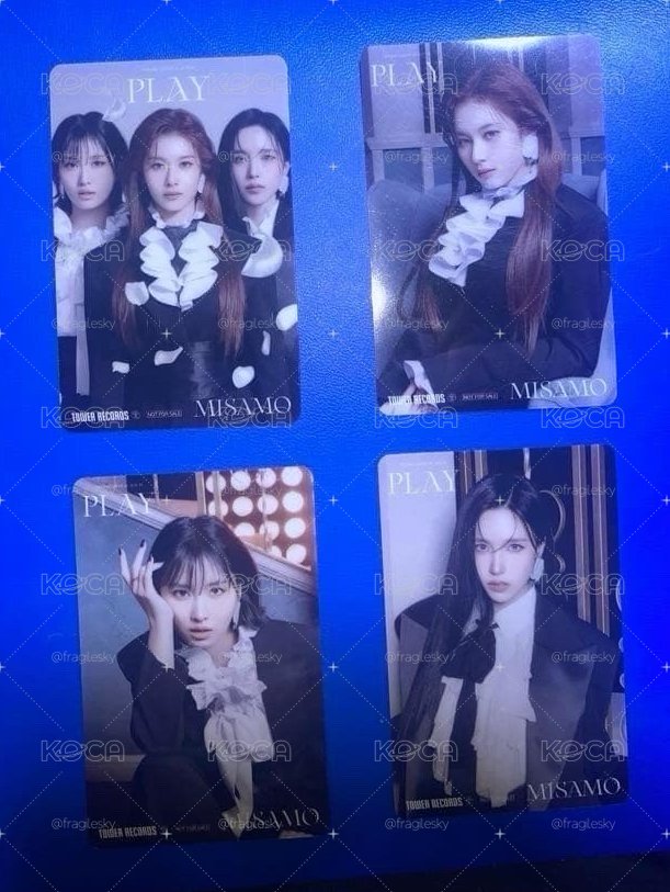 Misamo play Momo Mina 單封、通常盤