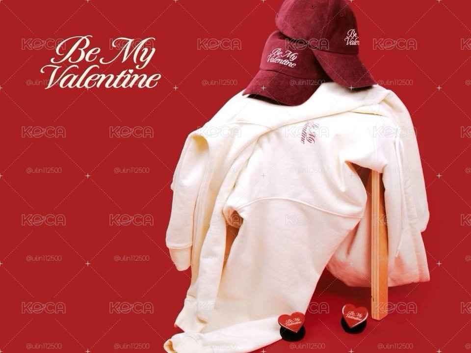 THEBLACKLABEL - be my valentine 帽T(無小卡）