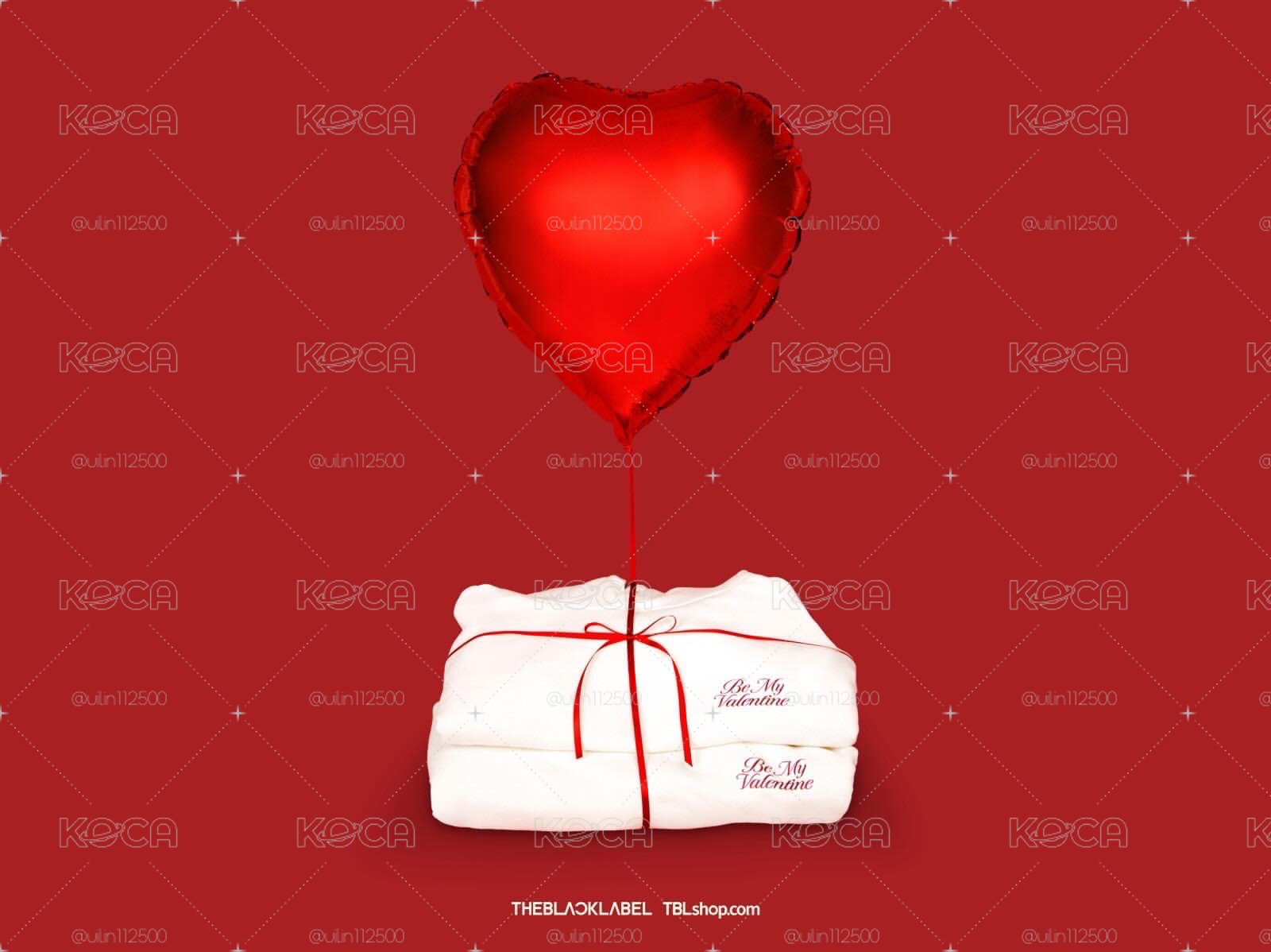 THEBLACKLABEL - be my valentine 帽T(無小卡）