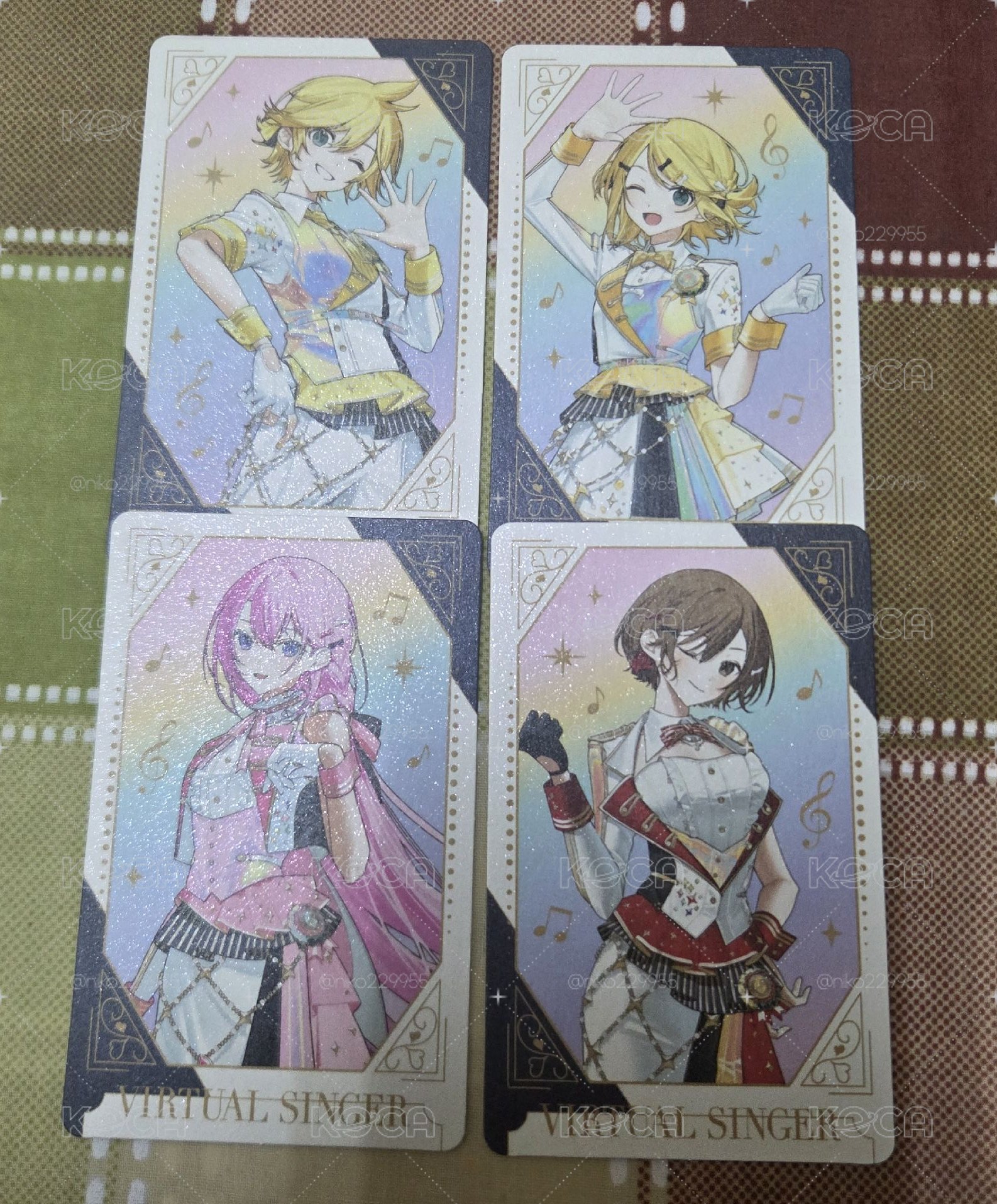 五週年感謝祭 隨機卡 MEIKO 鏡音鈴鏡音連  巡音流歌