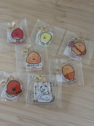Nagano角色系列 壓克力吊飾抽賞