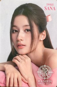 SANA X RADIRIS 代言卡 